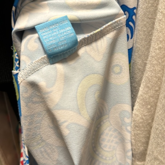 J. McLaughlin Catalina Cloth Dress, Blue & Green, XS - Picture 8 of 8